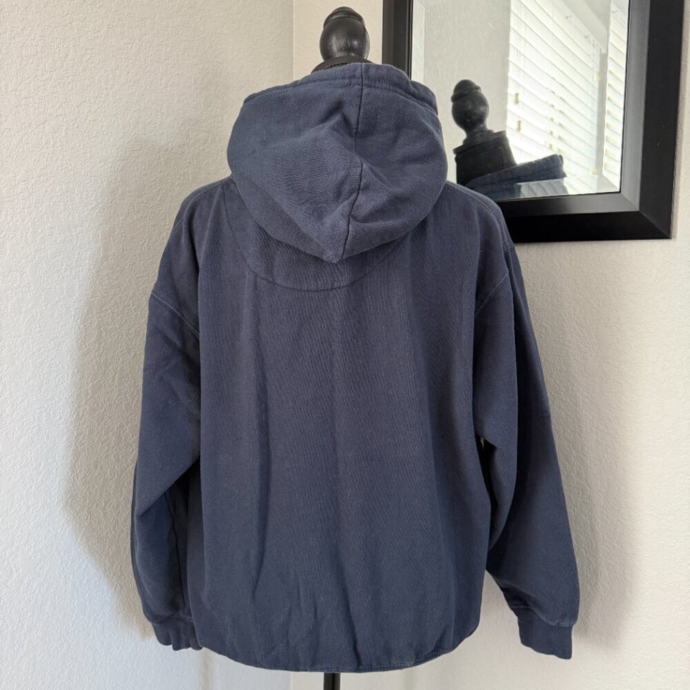 PACIFIC & Co Hoodie Pullover Sweatshirt Navy Blue M - Picture 8 of 11